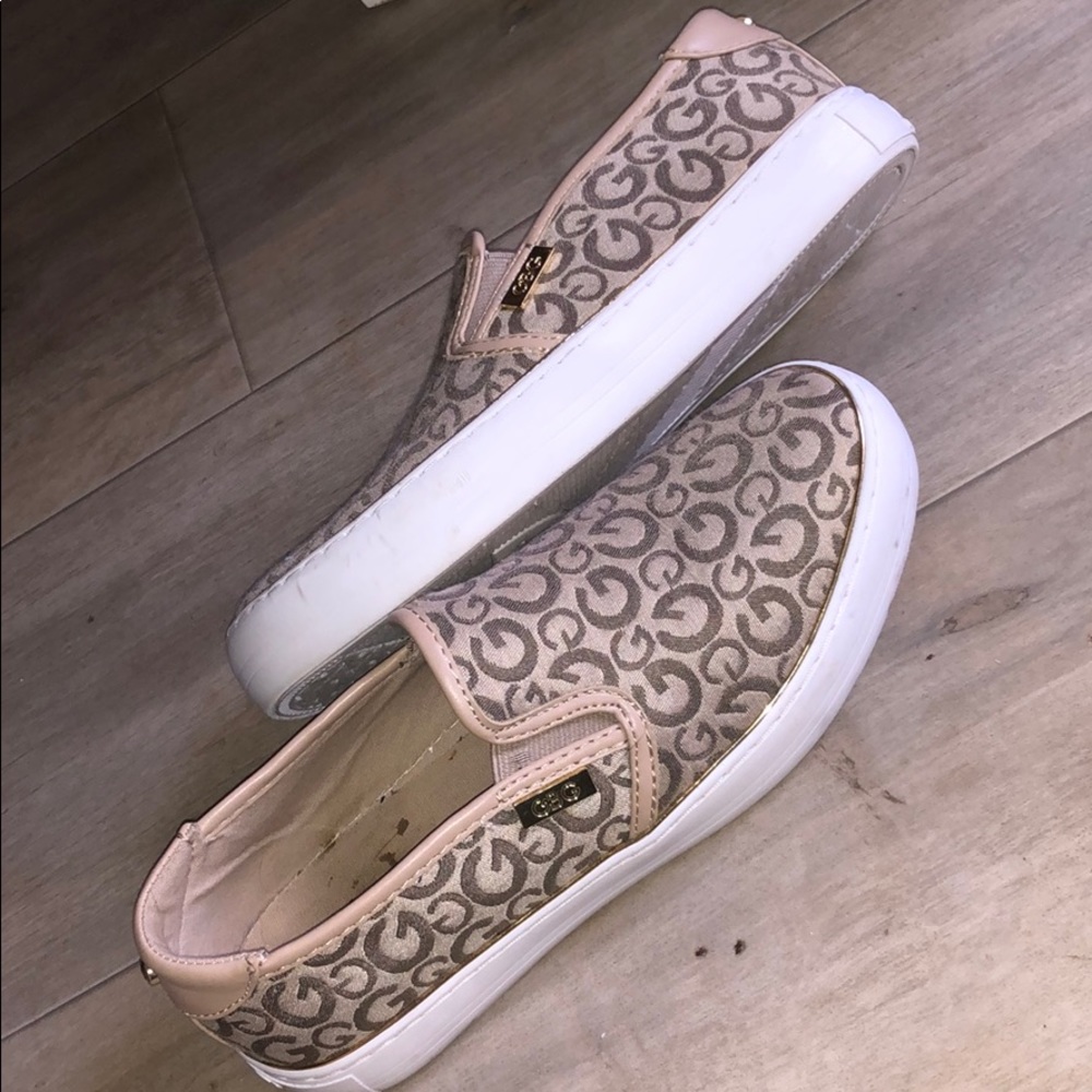 Guess slip ons